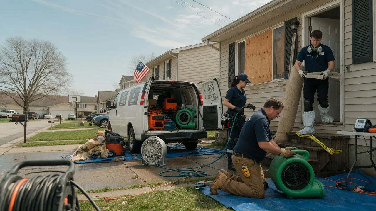 Water Damage Restoration in Perrysburg, NY near me